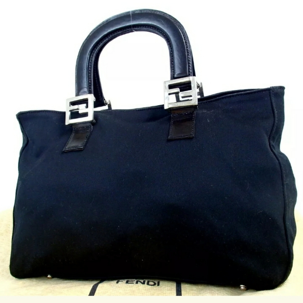 AUTHENTIC FENDI 232126329008 LOGO HARDWARE HANDBAG - Picture 8 of 8